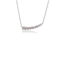 Necklace Recarlo Woman in White Gold Diamante 0.47 Ct P01DE008/047-45 - P01DE008/047-45